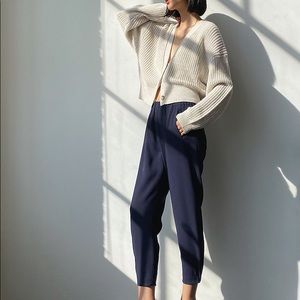Aritzia Babaton navy blue joggers